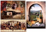 Декупажная карта Винная романтика (27-0096) (А4)