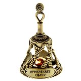 Колокольчик с камнем Привлекает удачу (5,5х9) (839643)