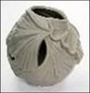 Декоративная ваза из керамики (Ф21-1765) (18,5х17х17)