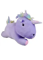 Игрушка-подушка Радужный единорог (фиолетовый) (41см) (KW178-000033)
