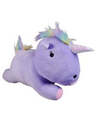 Игрушка-подушка Радужный единорог (фиолетовый) (41см) (KW178-000033)