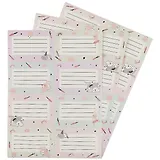 Наклейки для тетрадей 24шт "Bunney"