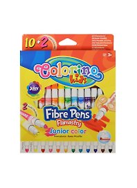 Фломастеры «Colorino kids Junior» Colorino, 12 цветов