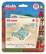 Пазл IQ 3D PUZZLE 8,6*5,4*8,2см Казанский Собор, Санкт-Петербург