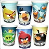 ЕВРОПА  МФ ПОИСК Стакан бумажный Angry Birds/Энгри бёрдз" набор 250мл 6шт. в блистере 2005-1332"