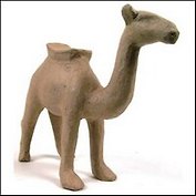 Фигурка из папье-маше объемная Верблюд (SA109) (9х21х22см)