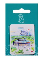 Магнит Москва Воробьевы горы (Пастель) (ОММск-02)