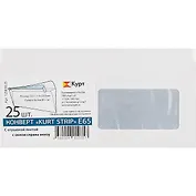 Набор конвертов с окошком, 25 штук, 22 х 11 см