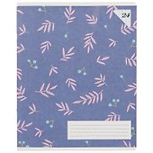 Тетрадь в клетку Academy Style «Flowers pattern» в ассортименте, 24 листа - 2