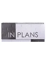 Планинг недат. 56л "Монохромный стиль" настольный, 7БЦ, глянц.лам, офсет