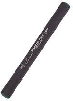 Маркер художественный "Сонет" Twin Brush зелёный мох, Сонет