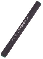 Маркер художественный "Сонет" Twin Brush зелёный мох, Сонет