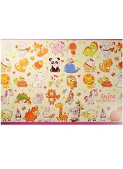 Альбом для рисования Unnika, "Забавные животные", А4, 20 листов, на скрепке