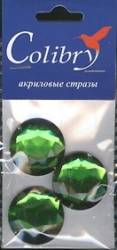 Стразы акриловые Colibry 20 (R25) (круглые) (25 мм) (упаковка)