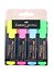Текстовыделители Faber-Castell, 4 цвета - 0