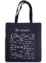 Сумка-шоппер на молнии Формулы Be smart черная, 37см.*38см.