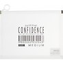 Папка на молнии А5 "Confidence" с расширением, пластик