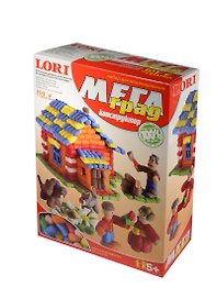 LORI Ку-002 Конструктор МегаГрад Сельский дворик (набор для моделирования) (5+)