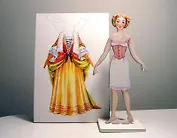 УБ 202 Барышня (кукла-наряжайка) (пакет)