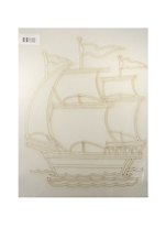Трафарет Кораблик (А3) (051) (упаковка)