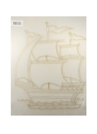 Трафарет Кораблик (А3) (051) (упаковка)