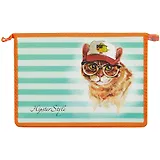 Папка для тетрадей «Hipster cat», А4