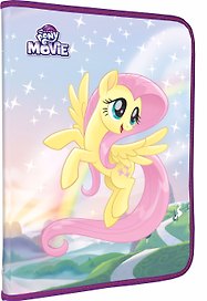 Папка для тетрадей «My Little Pony» А4, пластик, на молнии