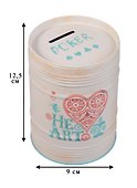 Копилка Бочка Карты (12х9) (металл) (12-22120-K80-20) - 1