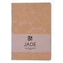 Ежедневник недат. А5 152л "JADE" персиковый, 7Б, иск.кожа с текстурой, тв.переплет, тонир.блок, скругл.углы, 2 ляссе, инд.уп