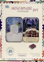MiniHouse DIY. Румбокс в шкатулке "Лапландия" (13,2х3,2х9см)