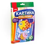 Картина из пластилина Рыбки (4+) (Пз/Пл-005) (Живопись из пластилина) (коробка) (Lori)
