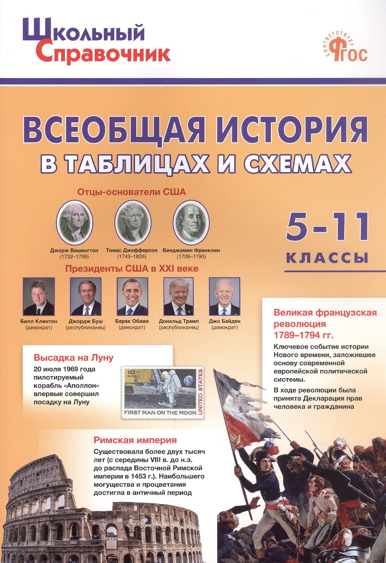 

Всеобщая история в таблицах и схемах. 5–11 классы