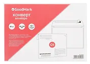 Конверт C5 (162*229) 25шт 80г, силик.лента "Кому-Куда" GoodMark