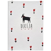 Ежедневник дат. 2027г. А5 176л 140*200 "Dereza" белый, иск.кожа, мягк.переплет, кармашек, 2 ляссе