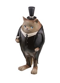 Фигурка Кот в цилиндре 26см (174-319)