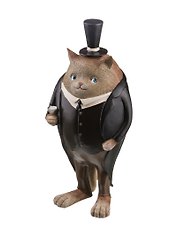 Фигурка Кот в цилиндре 26см (174-319)