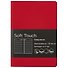 Еженедельник недатированный «Soft touch», бордовый, 136 листов, А6+ - 0