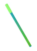 Ручка шариковая Bright gradient, синяя, в ассортименте