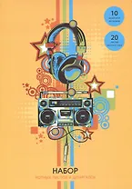 Нотная бумага Listoff, "Музыкальное настроение", А4, 30 листов