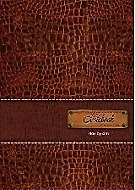 Записная книжка А6- 200л "NOTEBOOK" 29678, офсет, 7БЦ, поролон, глянц.лам., ляссе, вырубка, Феникс