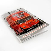 Тетрадь для записи иностранных слов «Красный автобус», 48 листов в клетку, А5 - Listoff - 1