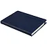 Ежедневник недат. А5 152л "Congress" индиго, иск.кожа, тв.переплет, на резинке, тонир.блок - 1