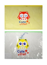 Папка на молнии A4 «Cute Owl»
