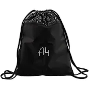 Мешок для сменной обуви "Влад А4" 34*47см, 1отд., карман на молнии, инд.уп.