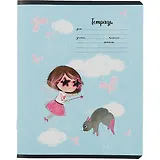 Тетрадь в клетку Феникс+, "Мечтательницы", 12 листов, в ассортименте
