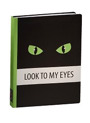 Блокнот Look to my Eyes (зеленый)