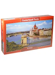 Пазлы 4000 C-400126 Вид на Дунай Будапешт (138х68см) (коробка) (Castorland)