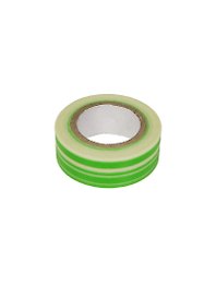 Скотч декоративный бумажный Зеленые полосы (859159) (1,5см х 8м) (упаковка)