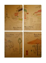 Тетрадь в линейку Scenic Journey, 28 листов, в ассортименте