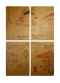Тетрадь общая «Scenic Journey», 28 листов в линейку, А5, в ассортименте